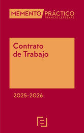 MEMENTO PRACTICO CONTRATO DE TRABAJO 2025 2026 - 9788410128897